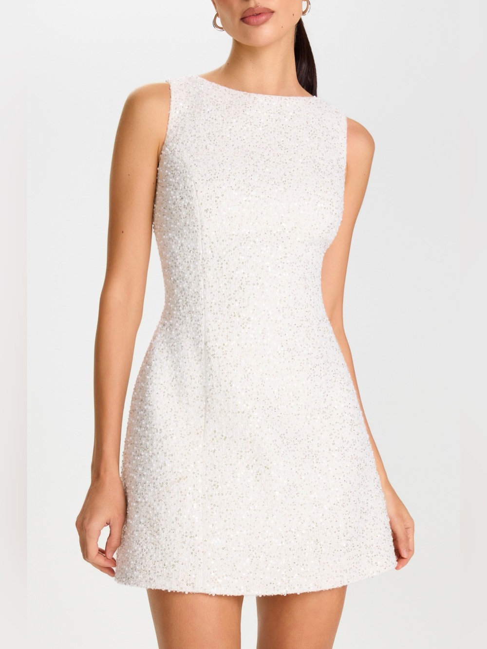 Nadine Merabi Hope Ivory Dress 6
